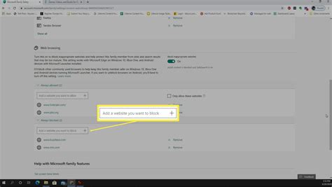 Block apps with Microsoft Family Safety .